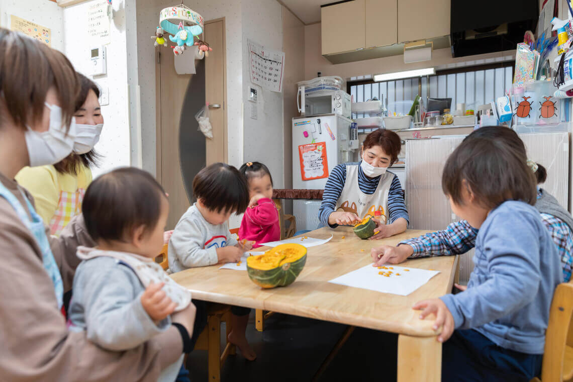 地産地消を心がけた食育